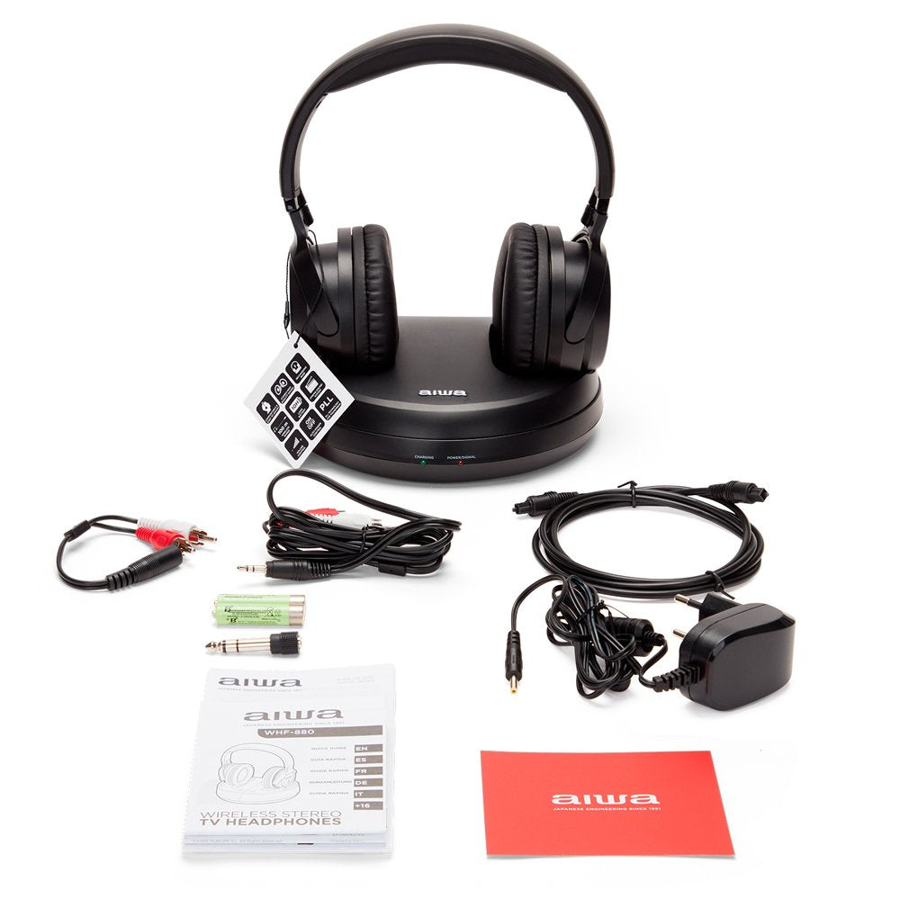 Auriculares Inalámbricos Aiwa Whf-930d Radiofrecuencia