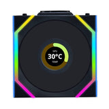 EAN 4718466016836 - Lian Li UNI FAN SL Wireless LCD 120 Reverse Blade Carcasa del ordenador Ventilador 12 cm Negro 3 pieza(s) imagen 2