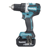 Makita Ddf484rtj Taladro Sin Llave Negro, Azul 1,6 Kg