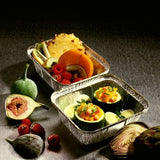 Starpak Aluschalen Con Tapa 500 Ml Plateado