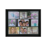 Zep Photo Tray Negro 43x35 Bandeja De Madera 9 Fotos W002