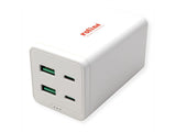 Usb Charger 4 Port (2x Usb-C 2x Usb-A Qc3.0) Max. 120w
