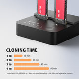 Adsa-M2c22l Base De Conexión Usb-C 3.2 Gen2x2 - 2 X Nvme M.2 20gbps