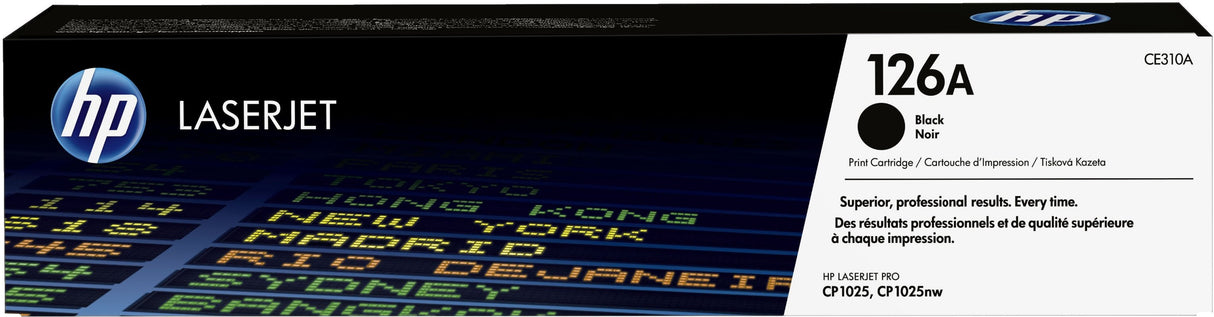 Tóner Original Hp 126a Negro