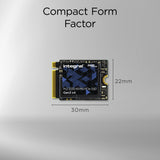 256gb Ssd M.2 2230 Nvme 1.4 Pcie Gen3x4 R-3000mb/S W-1800mb/S Tlc Tbw 185 Integral