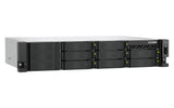Servidor Nas  Qnap Ts-H1065eu-Rp 10 Compartimentos Montaje En Bastidor Sata-600 / Nvme Ram 8 Gb 2.5 Gigabit Ethernet 2u