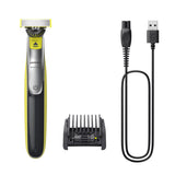Philips Qp2734 20 Afeitadora Recortadora Oneblade 360, Rostro, Negro Verde