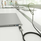 Aisens Cable De Seguridad Tipo Nano Para Portátiles Aslk-D50n05-Bk 1.5m