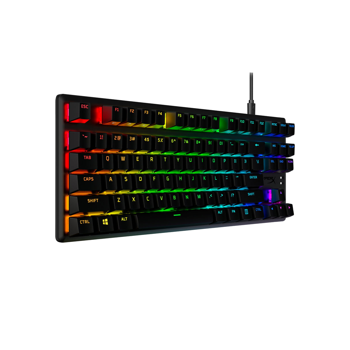 Keyboard Alloy Origins Core/Pbt Hx Blue 639n8aa#Aba Hyperx