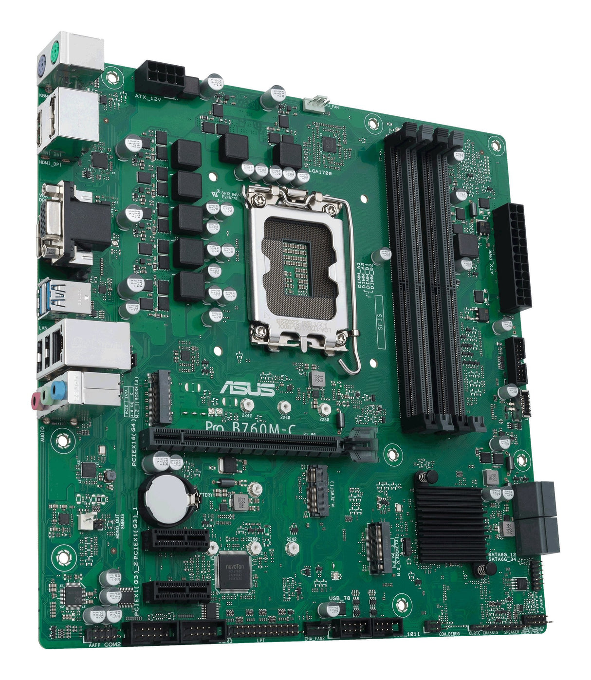 EAN 4711387014691 - ASUS PRO B760M-C-CSM Intel B760 LGA 1700 micro ATX imagen 4