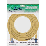 Inline® Patch Cable, Cat.6a, S/Ftp, Tpe (Lszh), Cca, Yellow, 5m