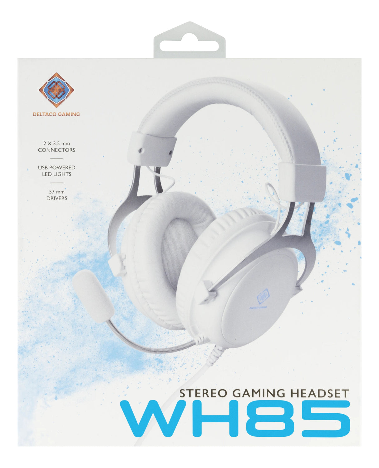 Deltaco Wh85 Gaming Headset Stereo M. Led Beleuchtung Weiá