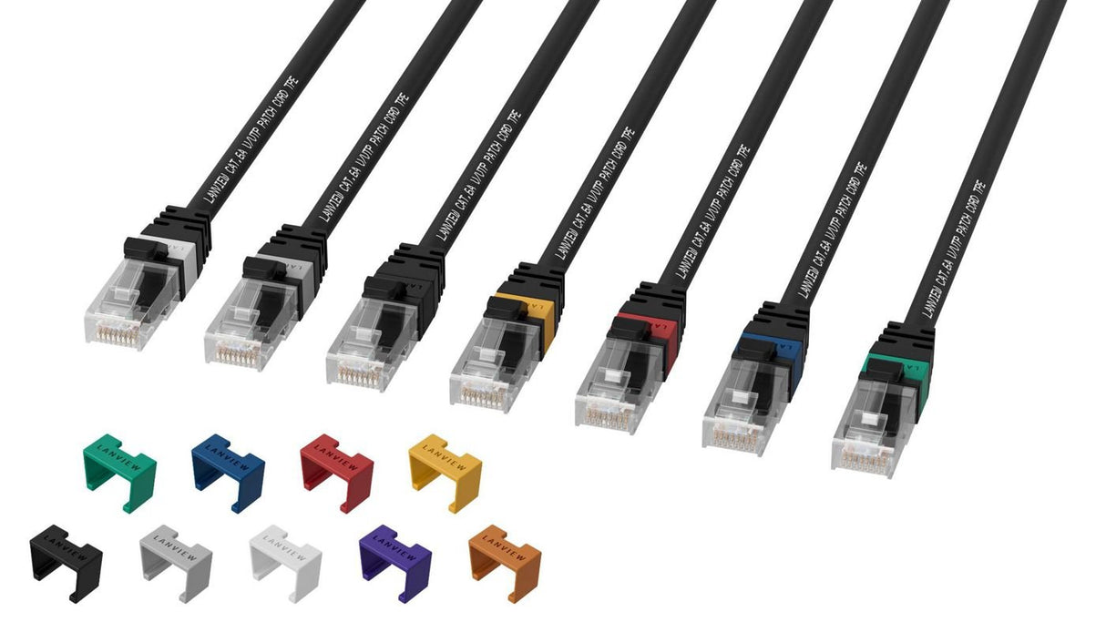 EAN 5715063278246 - Lanview LV-UTP6A015B cable de red Negro 1,5 m S/FTP (S-STP) imagen 3