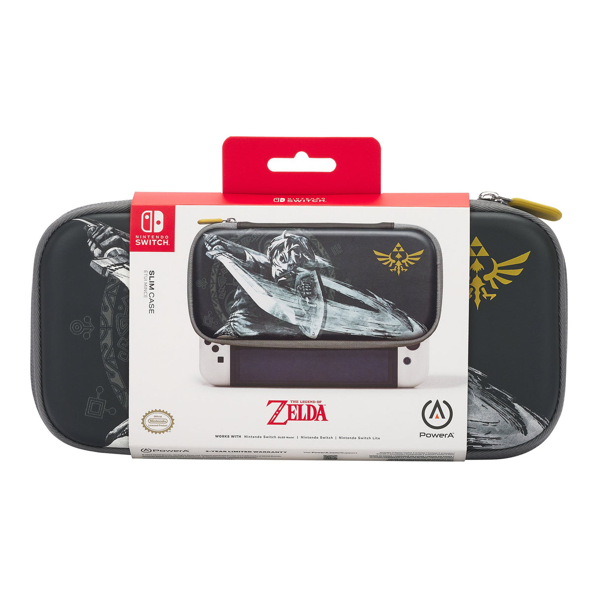 EAN 617885035616 - PowerA NSCS0087-01 funda para consola portátil Nintendo Sentido Negro, Gris, Blanco imagen 14