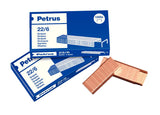 Grapas 22/6 Caja 1000 Unidades Petrus Esselte