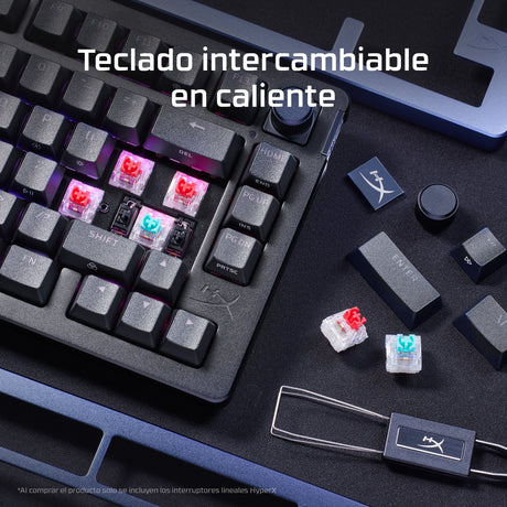 EAN 0197192333877 - HyperX Alloy Rise Gaming Keyboard teclado Juego USB Negro imagen 8