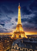 Puzzle High Quality Tour Eiffel 1000pzs
