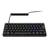 Sharkoon Skiller Sgk50 S4 Gen2 Pbt, Teclado De Juegos Negro, De-Layout, Gateron G Pro 3.0 Amarillo 4044951041930