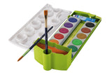 Pelikan Wasserbox Verde Con Pinselhalter