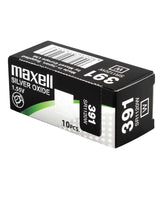 Maxell Pila Oxido Plata (391) Sr1120w Caja*10