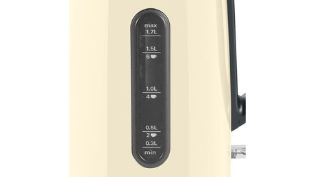 EAN 4242005253258 - Bosch TWK4P437 tetera eléctrica 1,7 L 2400 W Beige, Negro imagen 8