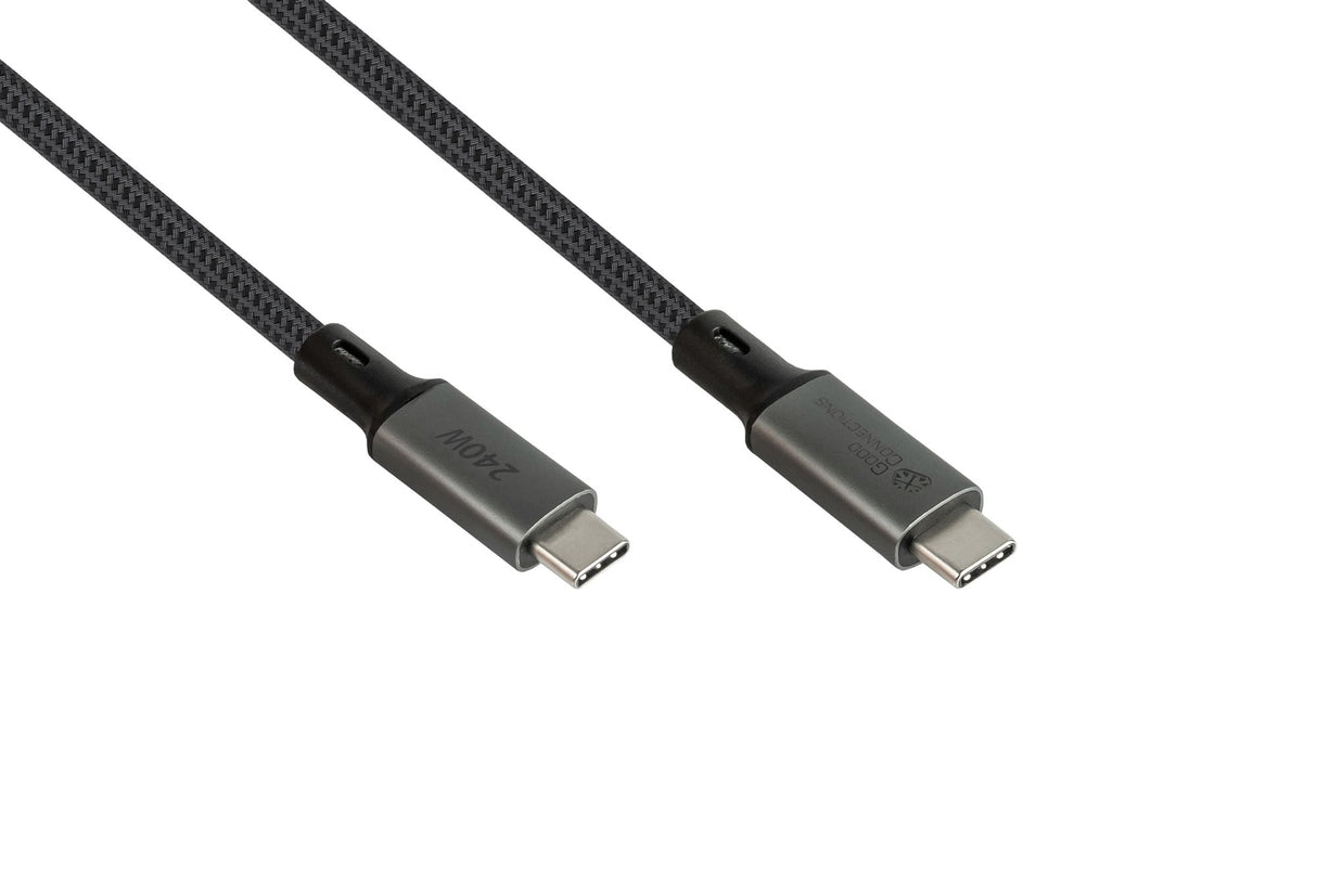 EAN 4014619881406 - Alcasa Kabel / Adapter cable USB USB4 Gen 3x2 1 m USB C Gris imagen 1