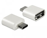 Raton Delock 4 Botones Usb-A/C Blanco