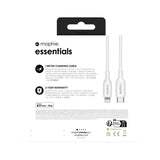 EAN 0840056185746 - mophie essentials Lightning to USB-C | charging cable (1M) Blanco imagen 5