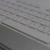 Mediarange Mros106 Teclado Ratón Incluido Rf Inalámbrico Qwertz Alemán Plata, Blanco