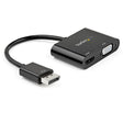 EAN 0065030884419 - StarTech.com DP2VGAHD20 adaptador de cable de vídeo HDMI + VGA (D-Sub) Negro imagen 1