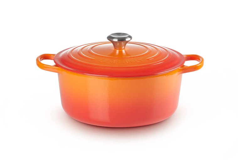 EAN 0024147261001 - Le Creuset 21177280902430 6,7 L Alrededor Naranja, Rojo imagen 1
