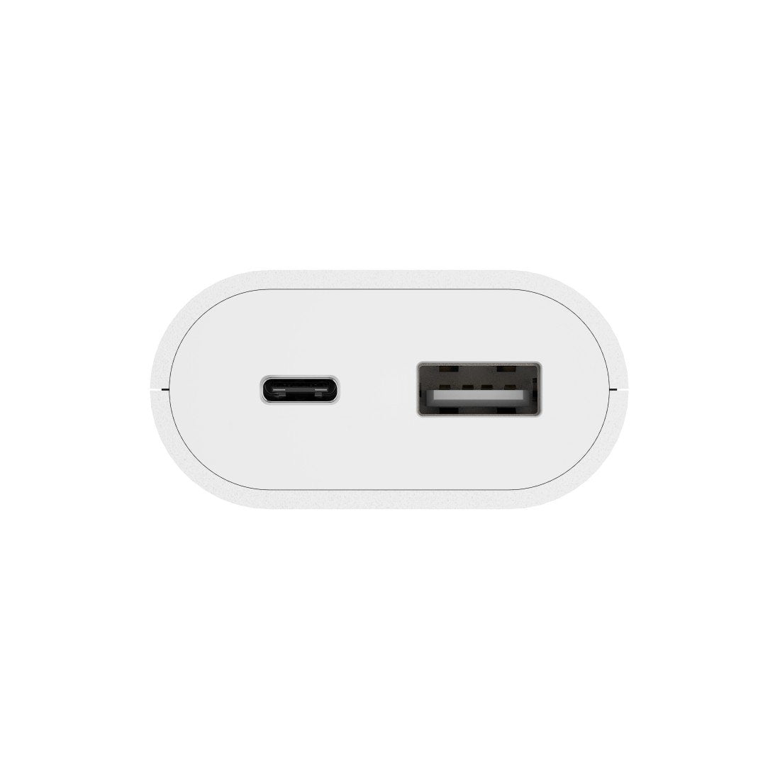 Hama Cargador Con Cable Integrado De 1.9m - 17.5w - Usb-C - Usb-A - Blanco