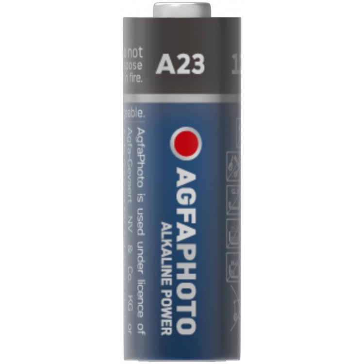 Agfaphoto Bateria Alcalina, Mn21, V23ga, 12v Power, Retail Blister (1-Pack)
