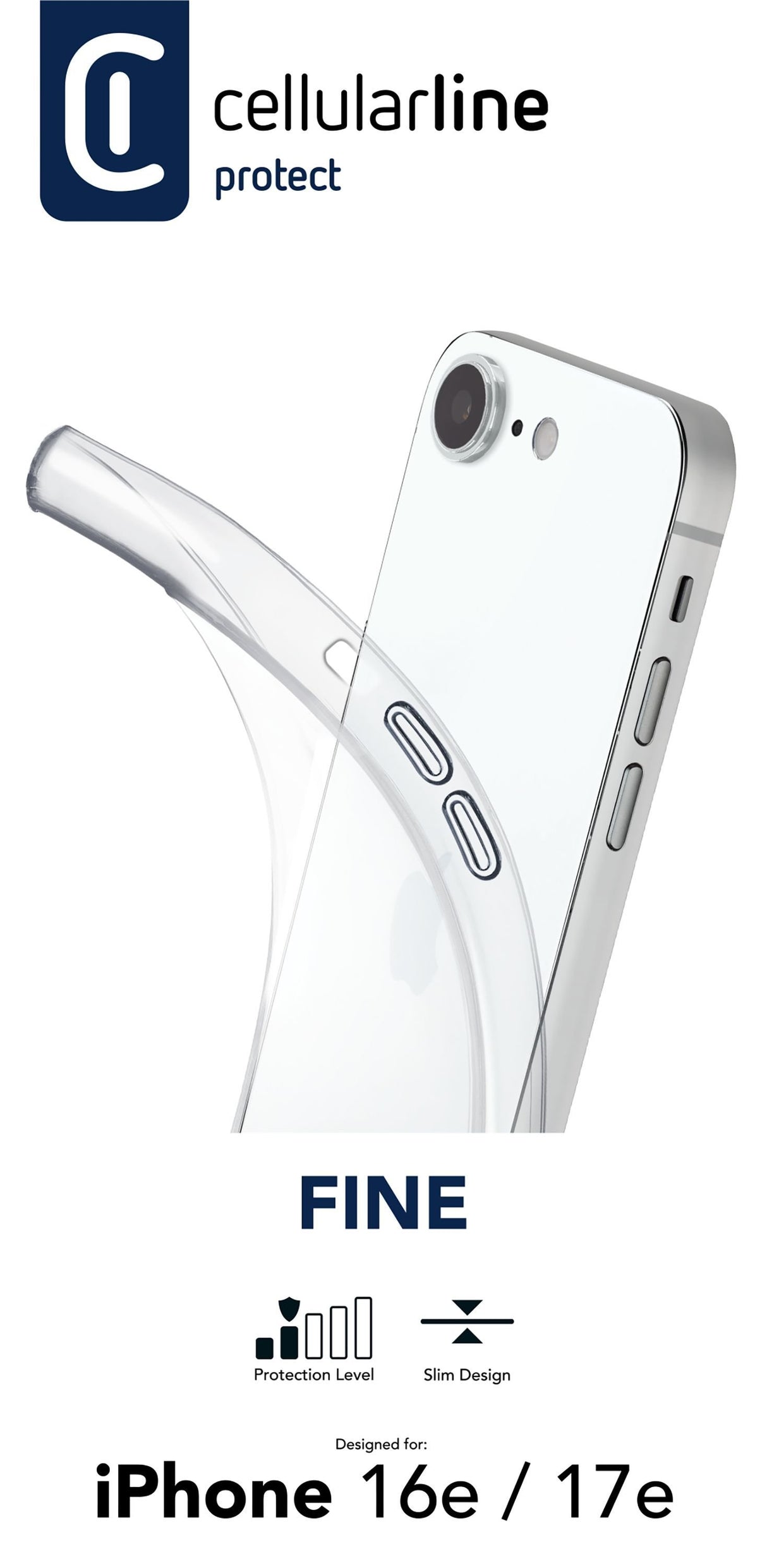EAN 8018080492587 - Cellularline 8018080492587 funda para teléfono móvil 15,5 cm (6.1") Transparente imagen 2