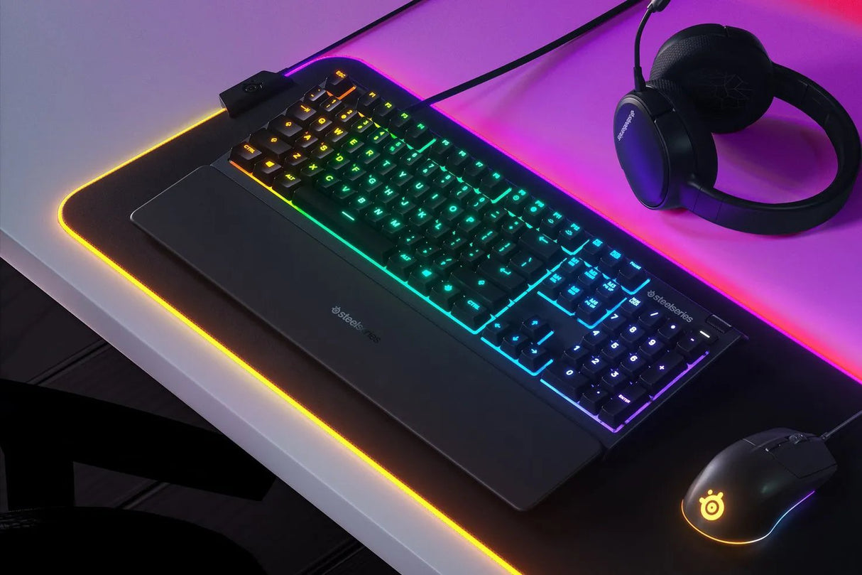 Teclado Portugues Steelseries Apex 3 (64804)