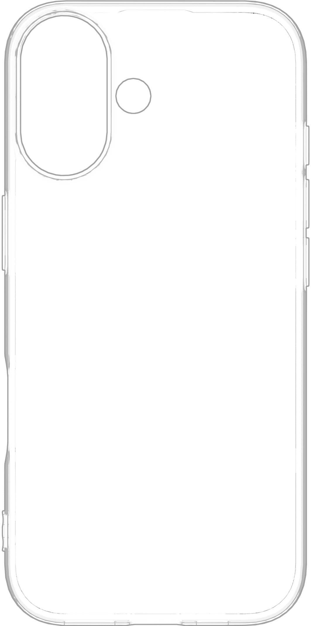Infinite (Grs) Vienna Iphone  17 Clear Cover. Material: