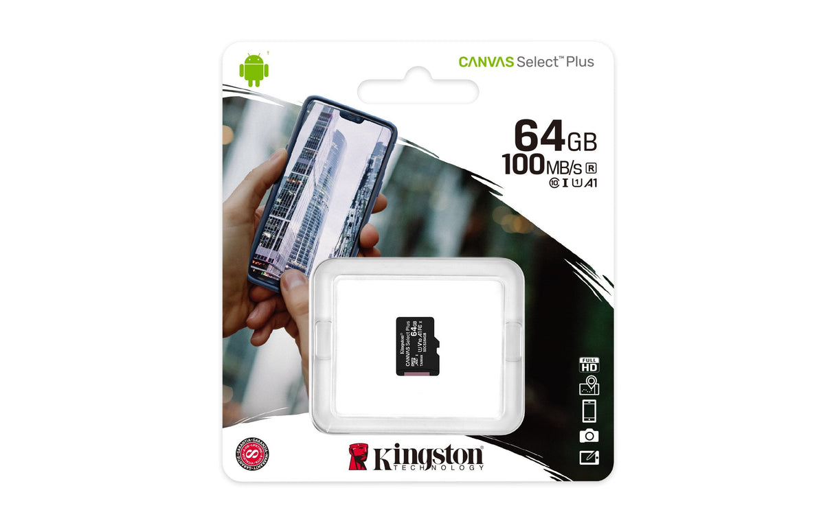 EAN 0740617298963 - Kingston Technology Canvas Select Plus MicroSDXC UHS-I Clase 10 imagen 3