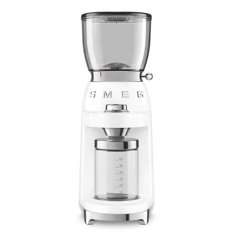 EAN 8017709318017 - Smeg CGF11WHEU molinillo de café 150 W Blanco imagen 1