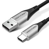 Cable Usb 2.0 Tipo-C Vention Codhc Usb Macho Usb Tipo-C Macho 25cm Gris