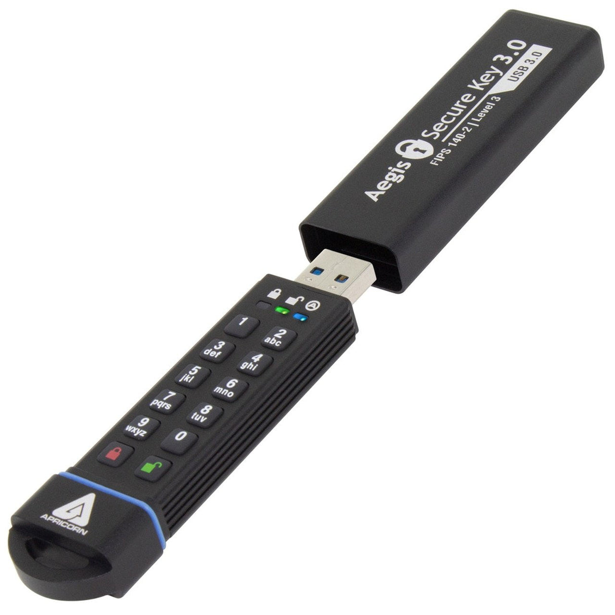 EAN 0708326914239 - Apricorn ASK3 unidad flash USB 16 GB USB tipo A 3.2 Gen 2 (3.1 Gen 2) Negro imagen 2