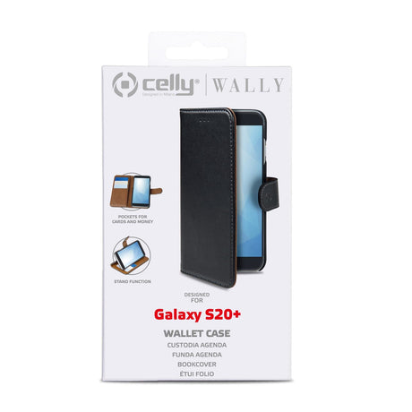 EAN 8021735756491 - Celly WALLY funda para teléfono móvil 17 cm (6.7") Funda cartera Negro imagen 4