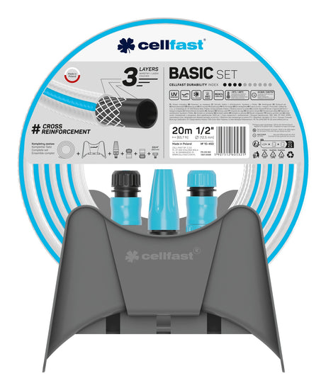 EAN 5907512605325 - CELLFAST BASIC manguera de jardín 20 m Por encima del suelo Multicolor imagen 1