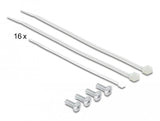 Delock Panel De Conexiones De 19" De 16 Puertos Cat.6a 1u Gris