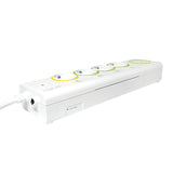 Logilink Pa0130 Base Múltiple 1,5 M 4 Salidas Ac Interior Blanco