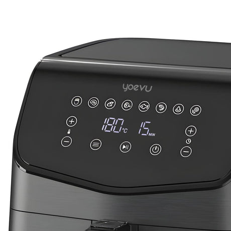 EAN 8436583237939 - Yoevu YV-5500 freidora Sencillo 5,5 L Independiente 1700 W Freidora de aire caliente Negro imagen 4