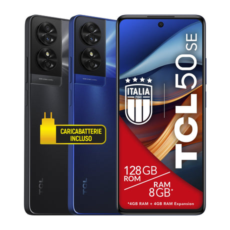 EAN 4894461984124 - TCL 50 SE 17,2 cm (6.78") SIM doble Android 14 4G USB Tipo C 4 GB 128 GB 5010 mAh Azul imagen 4