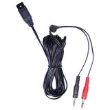 EAN 0607972300697 - VXi 1030 QD cable de audio 2 x 3.5mm Negro imagen 1