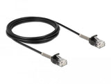 Delock Cable Rj45 Stecker Zu Rj45 Stecker Mit Knickschutz Cat.6a 3 M Schwarz
