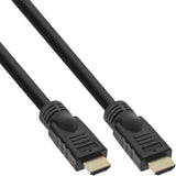 Cable Hdmi De Inline Hid Con Ethernet, 4k2k, M/M, Negro, Contactos Dorados, 20 M