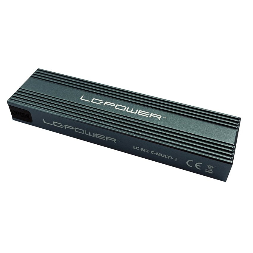 EAN 4260070129247 - LC-Power LC-M2-C-MULTI-3 caja para disco duro externo Caja externa para unidad de estado sólido (SSD) Ant imagen 2